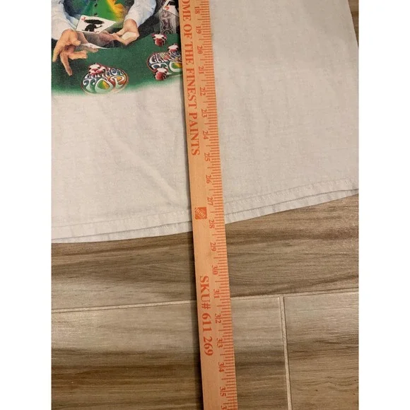 Vintage Las Vegas Carrot Top Graphic T-Shirt White Gildan XL Comedian Prop Magic - Picture 6 of 6